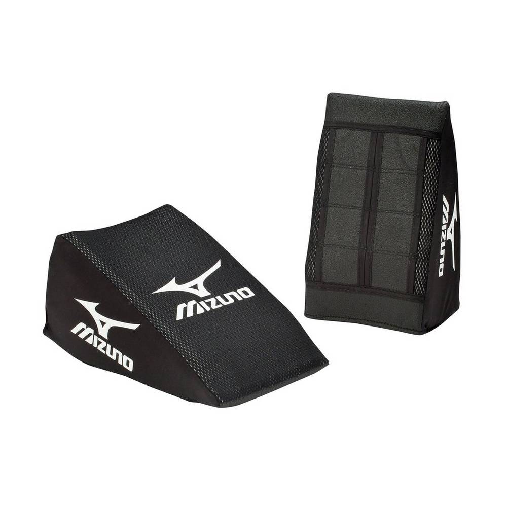 Mens Mizuno Catcher’s (Large) Knee Pads Black Philippines (MFINKP502)